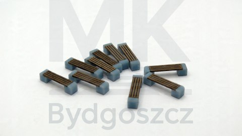 Ławeczka parkowa w skali H0 1:87 5 różnych rodzajów do wyboru MKB087LPB