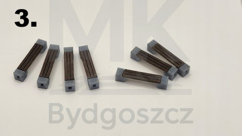 Ławeczka parkowa w skali H0 1:87 5 różnych rodzajów do wyboru MKB087LPB Ławeczka parkowa w skali H0 1:87 5 różnych rodzajów do wyboru MKB087LPB