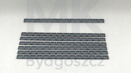 Obrzeże peronowe do złożenia w skali H0 1:87 MKB087OP