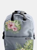 Produkt przykładowy: Plecak Pako, Blooming Hawaii Grey 18L