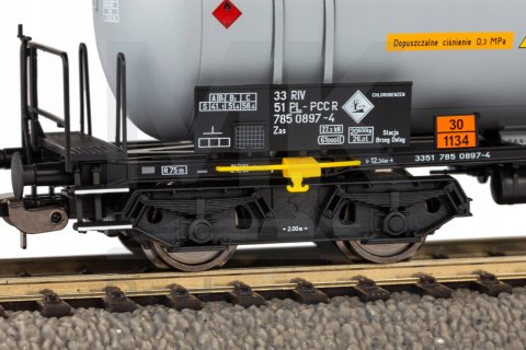 Zestaw 2 cystern 406Rb PCC VI H0 PIKO 58283 Zestaw 2 cystern 406Rb PCC VI H0 PIKO 58283