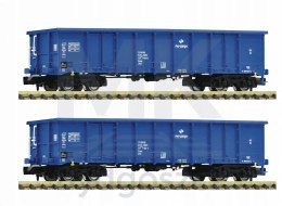 Zestaw dwóch węglarek Eanos PKP Cargo skala N 1:160 Fleischmann 830255