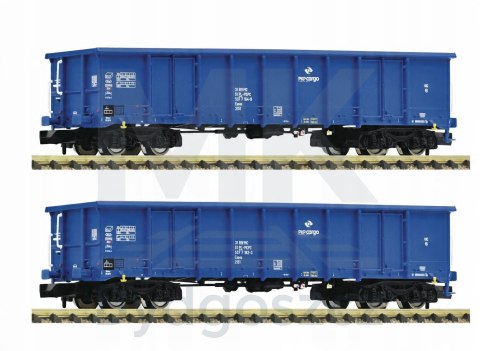 Zestaw dwóch węglarek Eanos PKP Cargo skala N 1:160 Fleischmann 830255