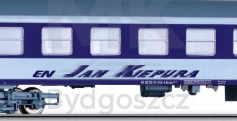 Dwa wagony osobowe EN Jan Kiepura TT Tillig 01043 Dwa wagony osobowe EN Jan Kiepura TT Tillig 01043