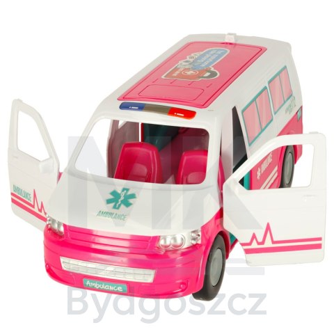 Karetka pogotowia ambulans mobilny szpital lalka akcesoria Karetka pogotowia ambulans mobilny szpital lalka akcesoria