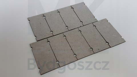 Płyta drogowa betonowa 150x300 skala H0 86 sztuk Płyta drogowa betonowa 150x300 skala H0 86 sztuk
