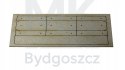 Płyty przejazdowe, betonowe CBP - skala H0 1-tor