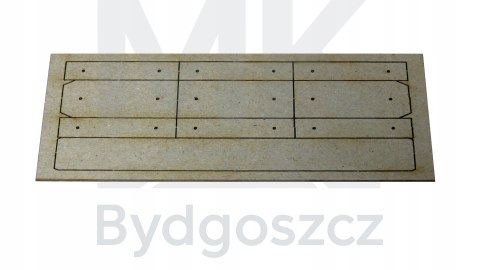 Płyty przejazdowe, betonowe CBP - skala H0 1-tor