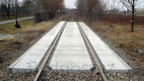 Płyty przejazdowe, betonowe CBP - skala H0 1-tor Płyty przejazdowe, betonowe CBP - skala H0 1-tor