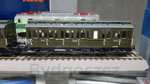 Roco 74020 Zestaw 3 wagonów osobowych boczniaków 2 klasa H0 1/87 Roco 74020 Zestaw 3 wagonów osobowych boczniaków 2 klasa H0 1/87