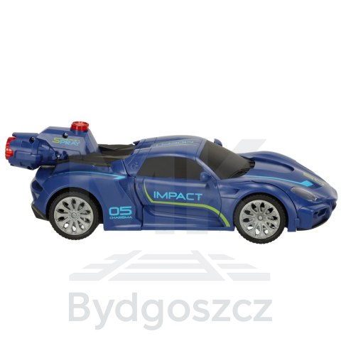 Samochód zdalnie sterowany Transformer Revolt TRANSFORMING ROBOT RACER niebieski Samochód zdalnie sterowany Transformer Revolt TRANSFORMING ROBOT RACER niebieski