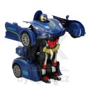 Samochód zdalnie sterowany Transformer Revolt TRANSFORMING ROBOT RACER niebieski