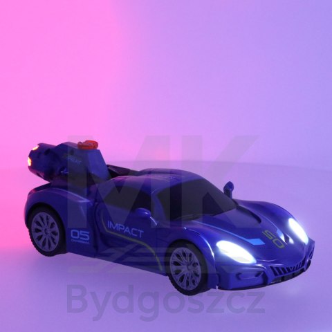 Samochód zdalnie sterowany Transformer Revolt TRANSFORMING ROBOT RACER niebieski Samochód zdalnie sterowany Transformer Revolt TRANSFORMING ROBOT RACER niebieski