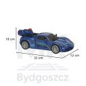 Samochód zdalnie sterowany Transformer Revolt TRANSFORMING ROBOT RACER niebieski