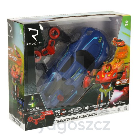 Samochód zdalnie sterowany Transformer Revolt TRANSFORMING ROBOT RACER niebieski Samochód zdalnie sterowany Transformer Revolt TRANSFORMING ROBOT RACER niebieski