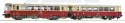 Szynobus 810 365-7 z wagonem doczepnym ZSSK H0 Roco 70381 z dźwiękiem.