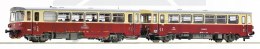 Szynobus 810 365-7 z wagonem doczepnym ZSSK H0 Roco 70381 z dźwiękiem.