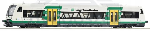 Szynobus spalinowy VT 69 Vogtlandbahn H0 Roco 70179 z dźwiękiem. Szynobus spalinowy VT 69 Vogtlandbahn H0 Roco 70179 z dźwiękiem.