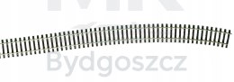 Tor elastyczny F4 z podkładem drewnianym Roco Line H0 42400