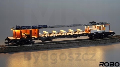 Wagon barowy 113A, PKP Przewozy Regionalne, BAR Poznań H0 Robo 260811 z ośw Wagon barowy 113A, PKP Przewozy Regionalne, BAR Poznań H0 Robo 260811 z ośw