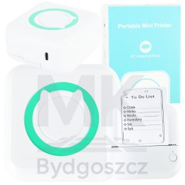 Drukarka mini termiczna do zdjęć notatek kieszonkowa bluetooth