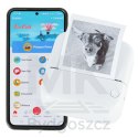 Drukarka mini termiczna do zdjęć notatek kieszonkowa bluetooth