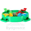Gra zręcznościowa głodne żabki skaczące żaby 4 graczy 3+ XXL zielona