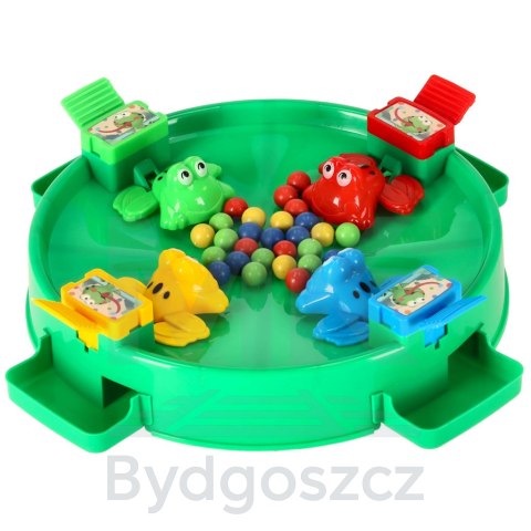 Gra zręcznościowa głodne żabki skaczące żaby 4 graczy 3+ XXL zielona Gra zręcznościowa głodne żabki skaczące żaby 4 graczy 3+ XXL zielona