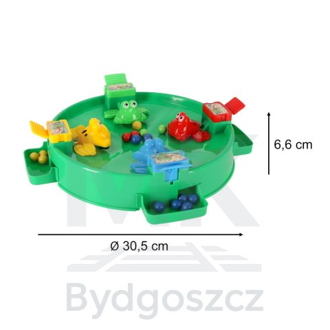 Gra zręcznościowa głodne żabki skaczące żaby 4 graczy 3+ XXL zielona Gra zręcznościowa głodne żabki skaczące żaby 4 graczy 3+ XXL zielona
