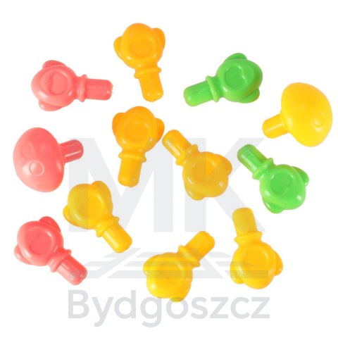 Jeżyk sensoryczny edukacyjny montessori wyjmowane kolce niebieski Jeżyk sensoryczny edukacyjny montessori wyjmowane kolce niebieski