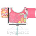Kamizelka piankowa z rękawkami do pływania kapok dla dzieci 3-6 lat 19-30 kg BESTWAY 32174 różowa
