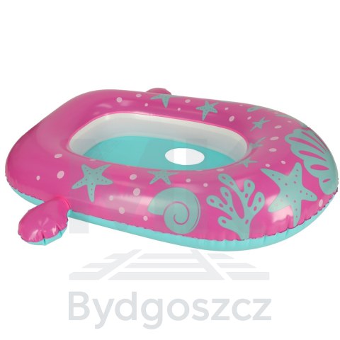 Kółko do pływania koło dmuchane dla niemowląt pontonik z daszkiem BESTWAY 34091 różowe Kółko do pływania koło dmuchane dla niemowląt pontonik z daszkiem BESTWAY 34091 różowe