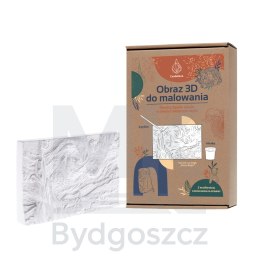 Kolorowanka gipsowa obraz do malowania 3D CANDELLANA Vincent Van Gogh zestaw farby i pędzle