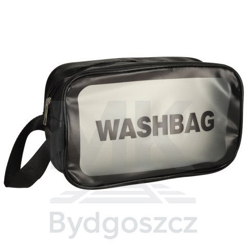 Kosmetyczka podróżna przezroczysta transparentna wodoodporna organizer do samolotu 3 sztuki czarna Kosmetyczka podróżna przezroczysta transparentna wodoodporna organizer do samolotu 3 sztuki czarna