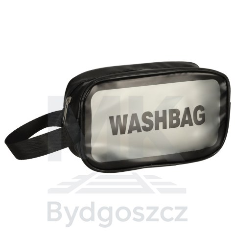 Kosmetyczka podróżna przezroczysta transparentna wodoodporna organizer do samolotu 3 sztuki czarna Kosmetyczka podróżna przezroczysta transparentna wodoodporna organizer do samolotu 3 sztuki czarna