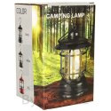 Lampa ogrodowa kempingowa na biwak z uchwytem piknik akumulatorowa USB