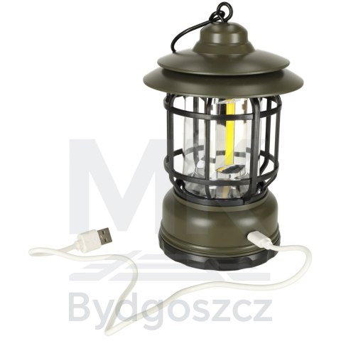 Lampa ogrodowa kempingowa na biwak z uchwytem piknik akumulatorowa USB Lampa ogrodowa kempingowa na biwak z uchwytem piknik akumulatorowa USB