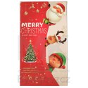Lampki LED wisząca dekoracja okna świąteczna Merry Christmas XXL 45cm