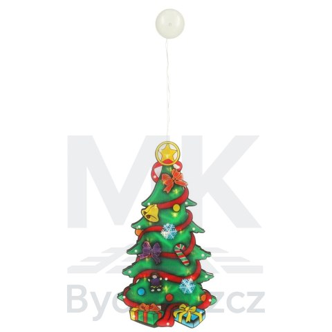 Lampki LED wisząca dekoracja okna świąteczna choinka XXL 45cm Lampki LED wisząca dekoracja okna świąteczna choinka XXL 45cm