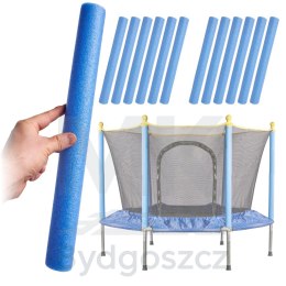 Ochraniacz na trampolinę osłona na słupki rękawy rury pianka ochronna do trampoliny 12szt.