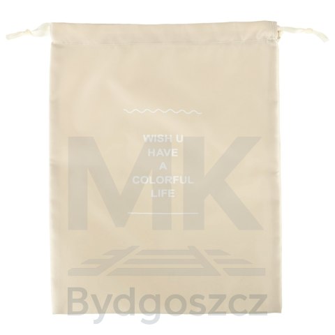 Organizery do walizki zestaw podróżny 8 sztuk akcesoria do przechowywania ubrań torby wodoodporne kosmetyczka worek na buty beżo