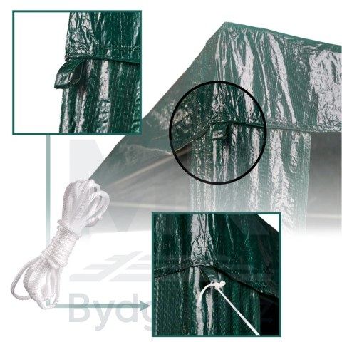 Pawilon ogrodowy namiot imprezowy handlowy altana zielona 2 x 2m Pawilon ogrodowy namiot imprezowy handlowy altana zielona 2 x 2m