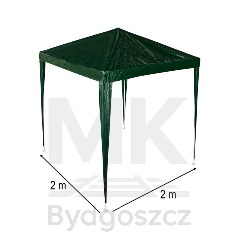 Pawilon ogrodowy namiot imprezowy handlowy altana zielona 2 x 2m Pawilon ogrodowy namiot imprezowy handlowy altana zielona 2 x 2m
