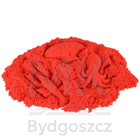 Piasek dla dzieci 1kg w woreczku czerwony Piasek dla dzieci 1kg w woreczku czerwony