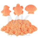 Piasek dla dzieci 1kg w woreczku pomarańczowy