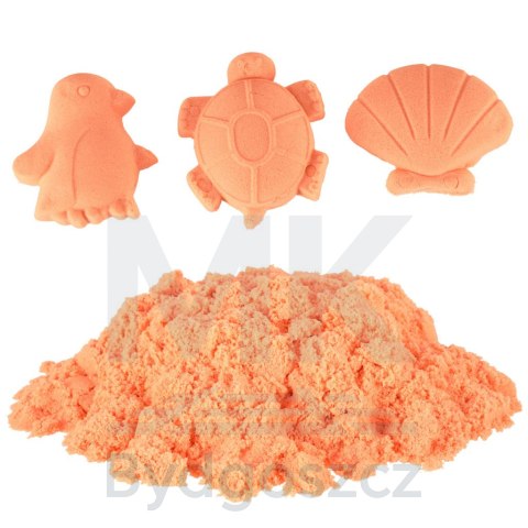 Piasek dla dzieci 1kg w woreczku pomarańczowy Piasek dla dzieci 1kg w woreczku pomarańczowy