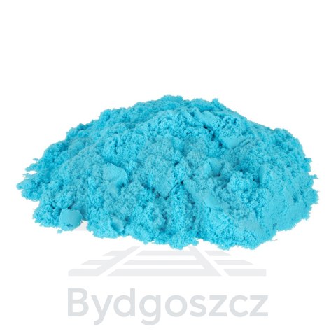 Piasek dla dzieci w wiaderku 1kg foremki niebieski Piasek dla dzieci w wiaderku 1kg foremki niebieski