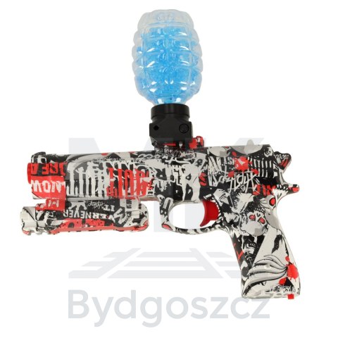 Pistolet na kulki żelowe wodne karabin zasilanie akumulatorowe USB + okulary 550szt. 7-8mm Pistolet na kulki żelowe wodne karabin zasilanie akumulatorowe USB + okulary 550szt. 7-8mm