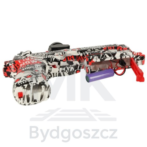 Pistolet na kulki żelowe wodne karabin zasilanie akumulatorowe USB + okulary 550szt. 7-8mm Pistolet na kulki żelowe wodne karabin zasilanie akumulatorowe USB + okulary 550szt. 7-8mm