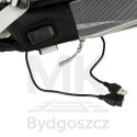 Plecak podróżny bagaż podręczny RYANAIR WIZZAIR USB czarny